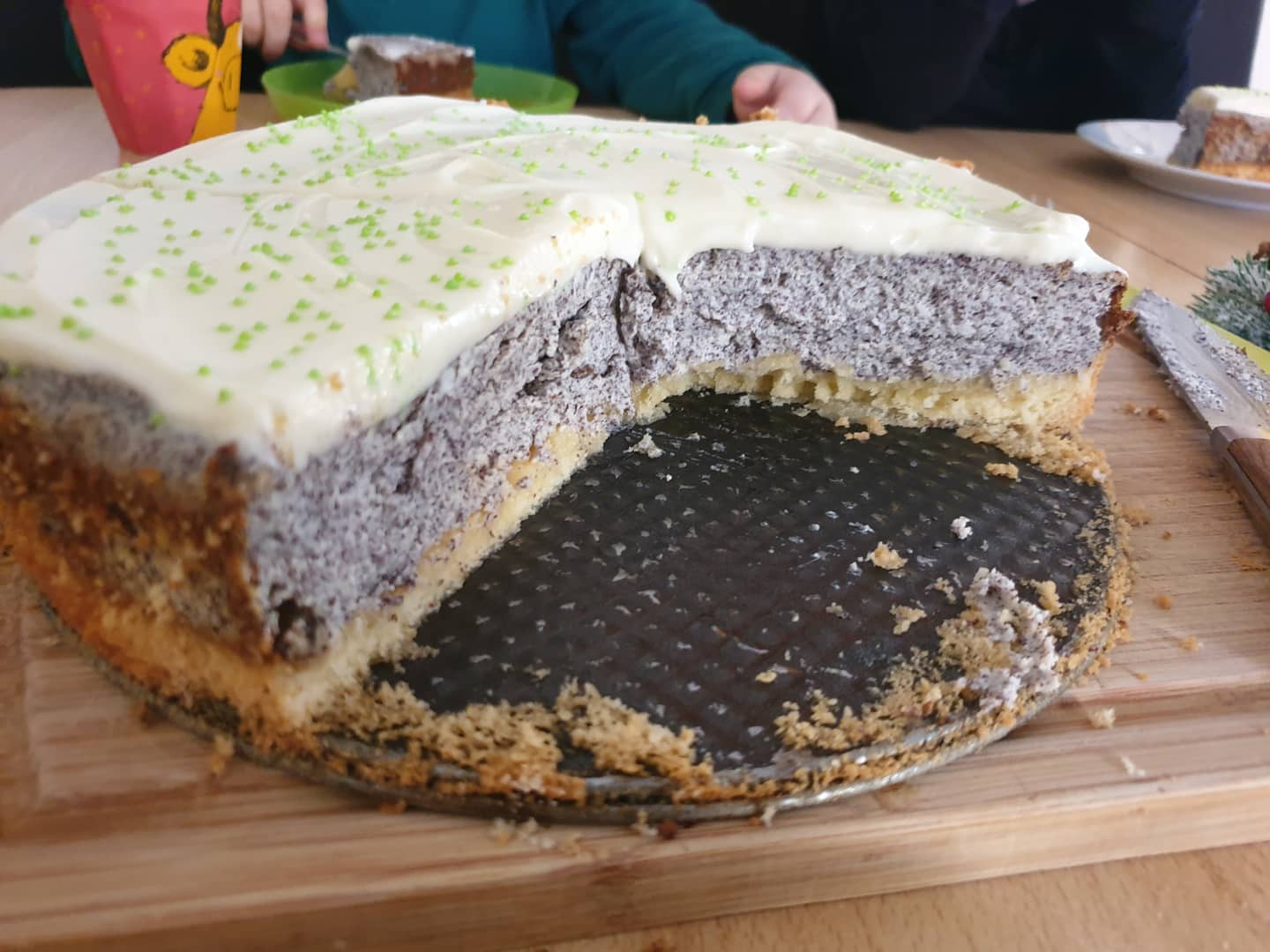Mohn-Käsekuchen