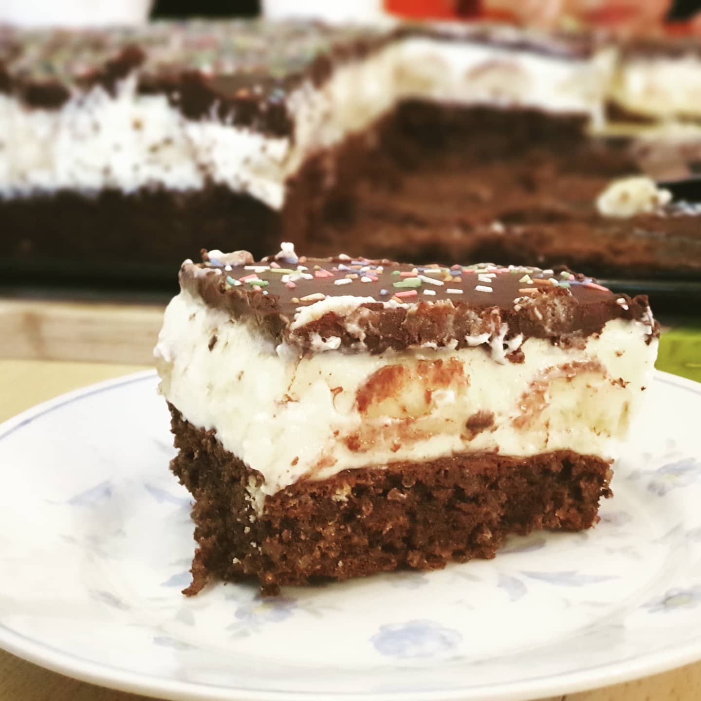 Bananen Schoko Kuchen