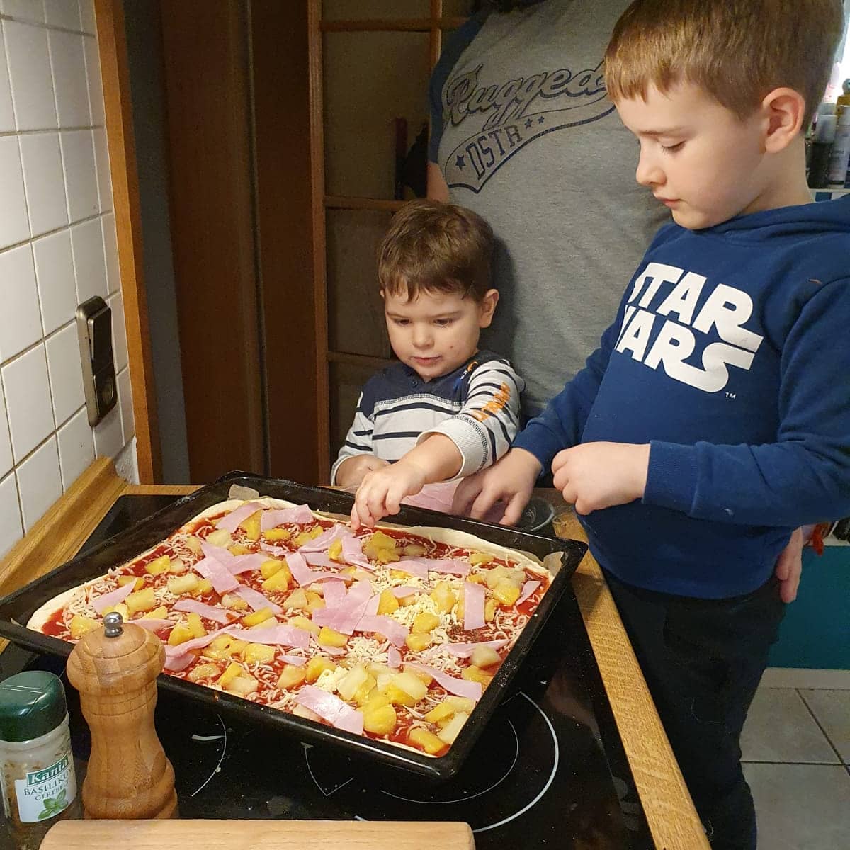Kleine Pizza Bäcker