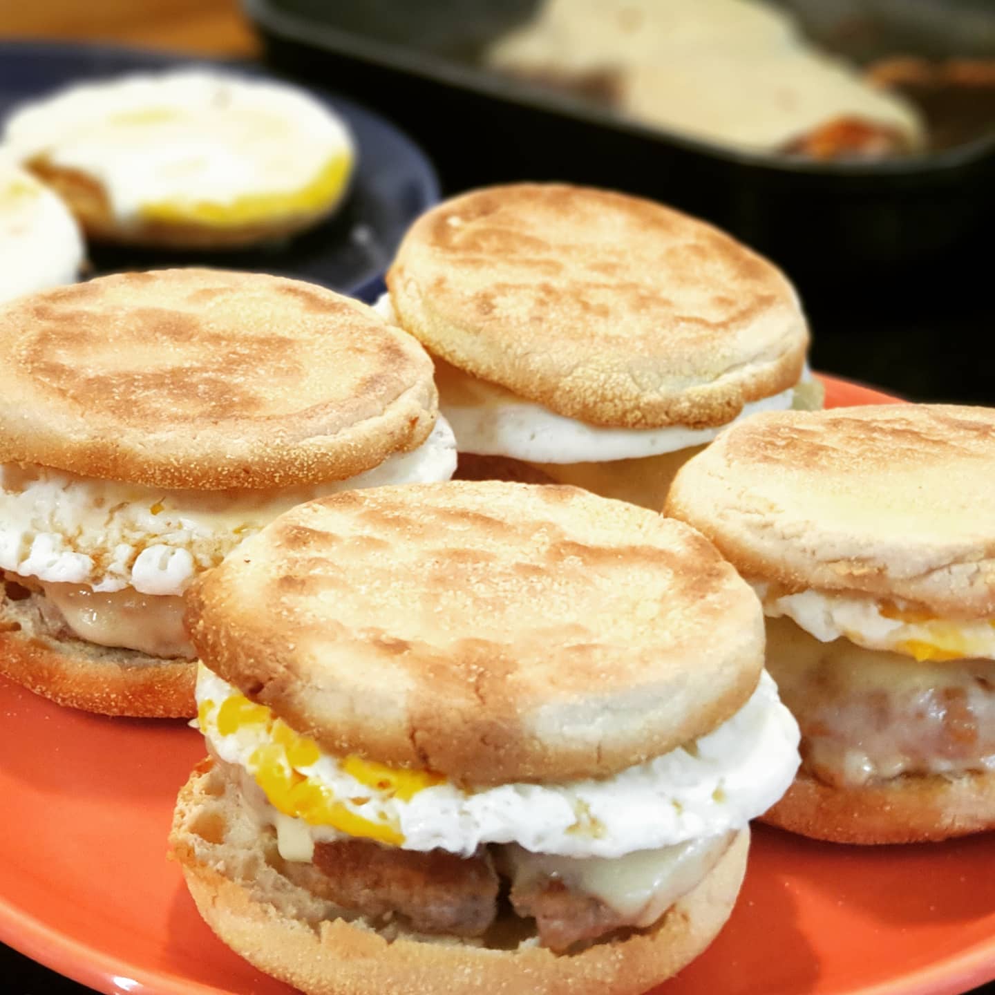Fried egg burger, es geht auch Mal ohne Gemüse 🤤