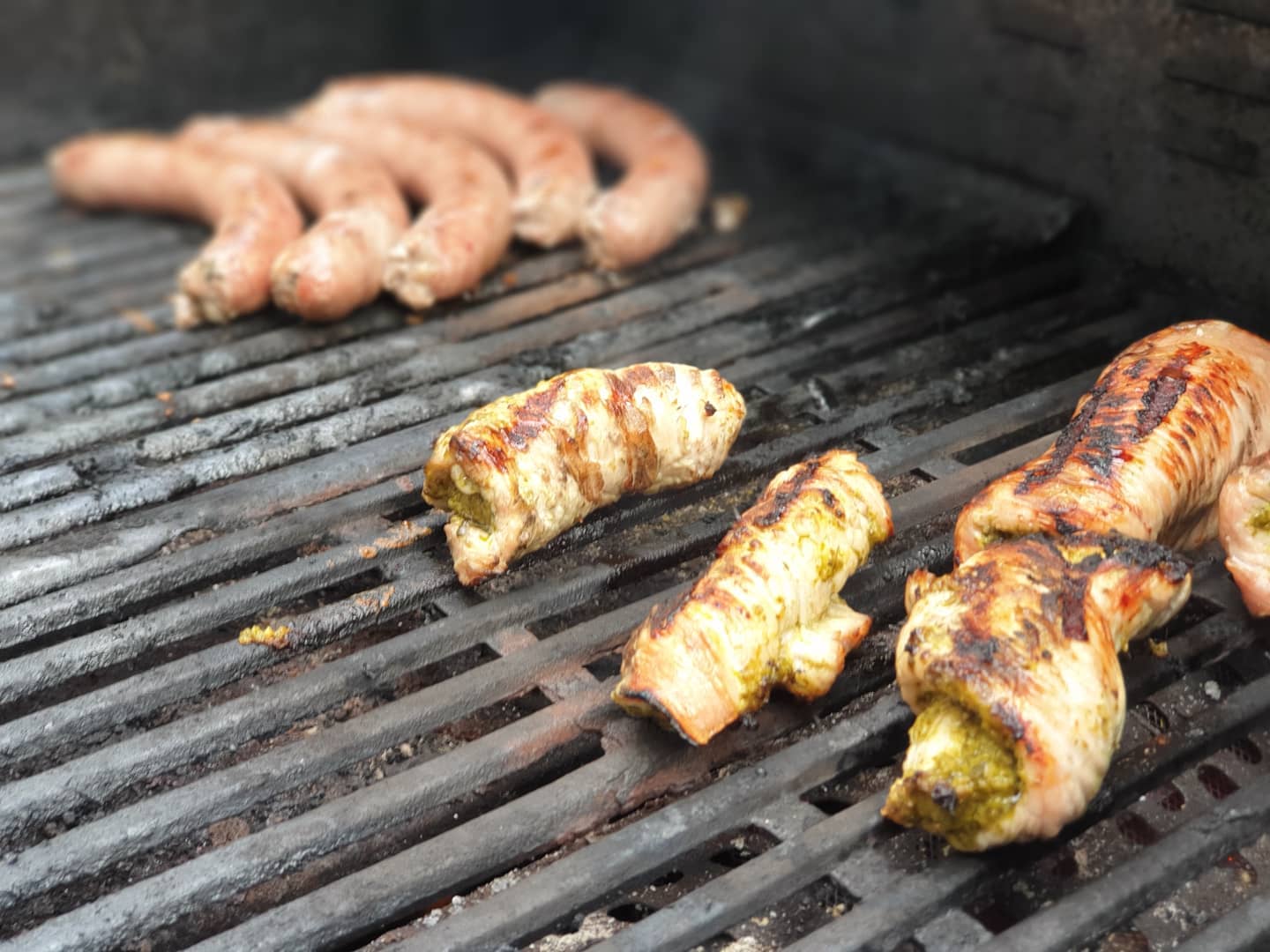 Pesto Involtini vom Grill