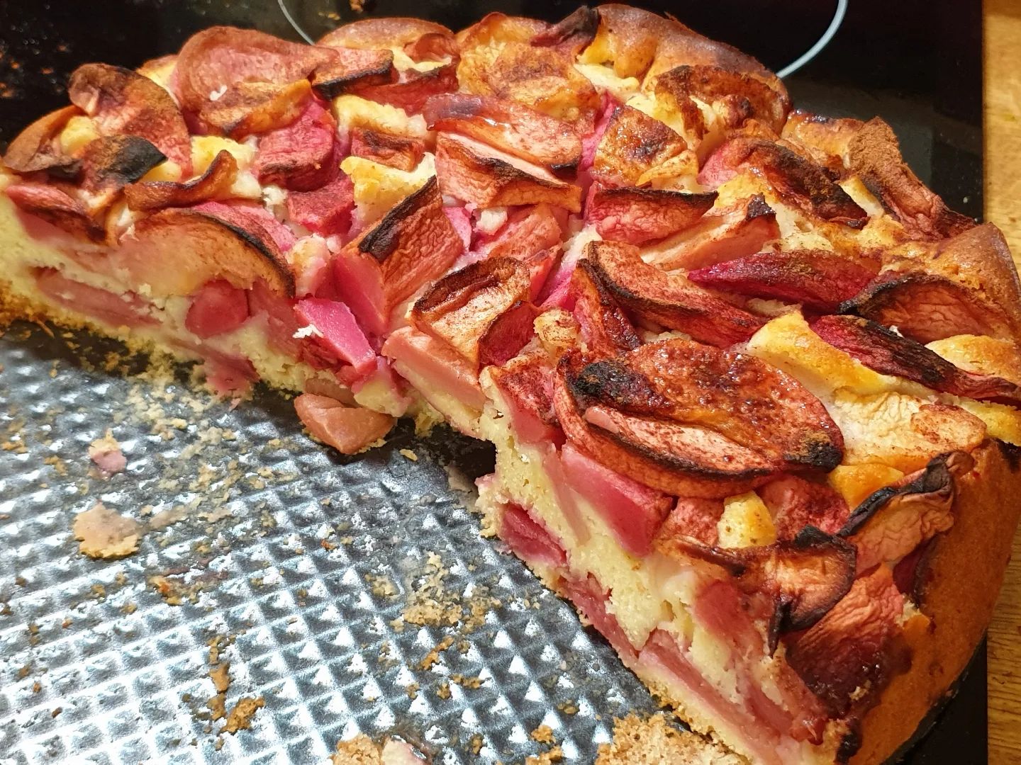 Roter Apfelkuchen