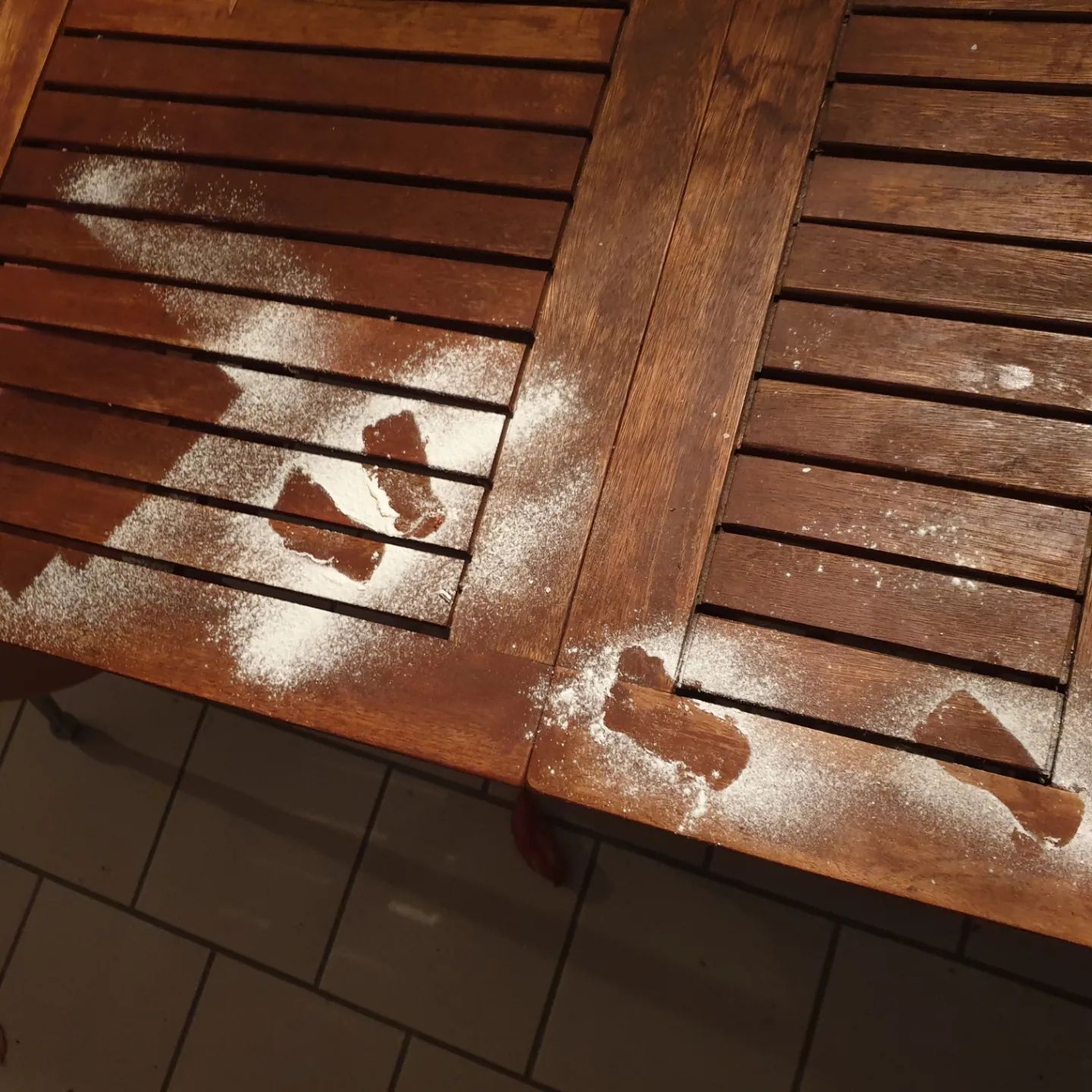 Wunschzettel unterwegs – die hat wohl ein kleiner Weihnachtself (mit Bart) heut‘ Nacht abgeholt